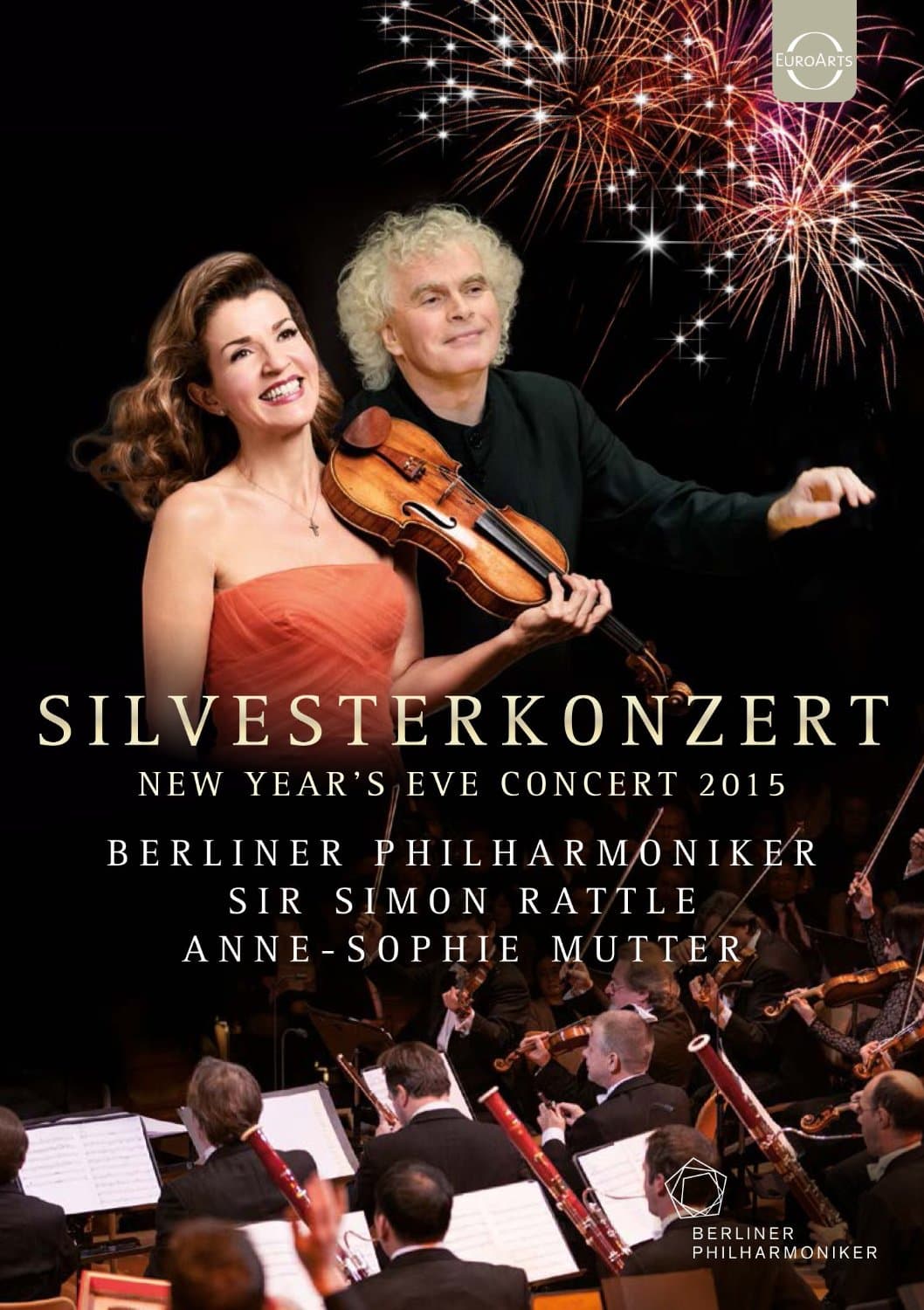 Silvesterkonzert - New Year's Eve Concert 2015 | Anne-Sophie Mutter, Simon Rattle, Berliner Philharmoniker