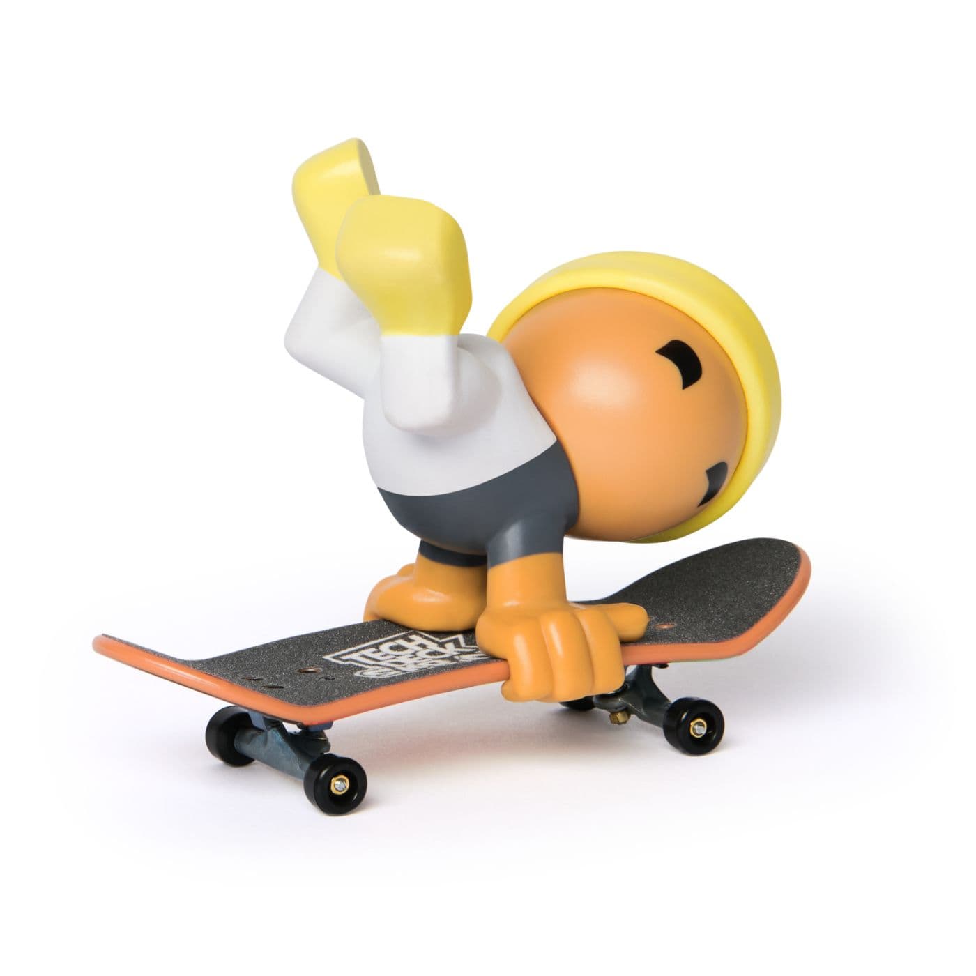 Set de joaca - Tech Deck Sk8 Crew Series 2 - Placa si figurina cu sapca galbena | Spin Master