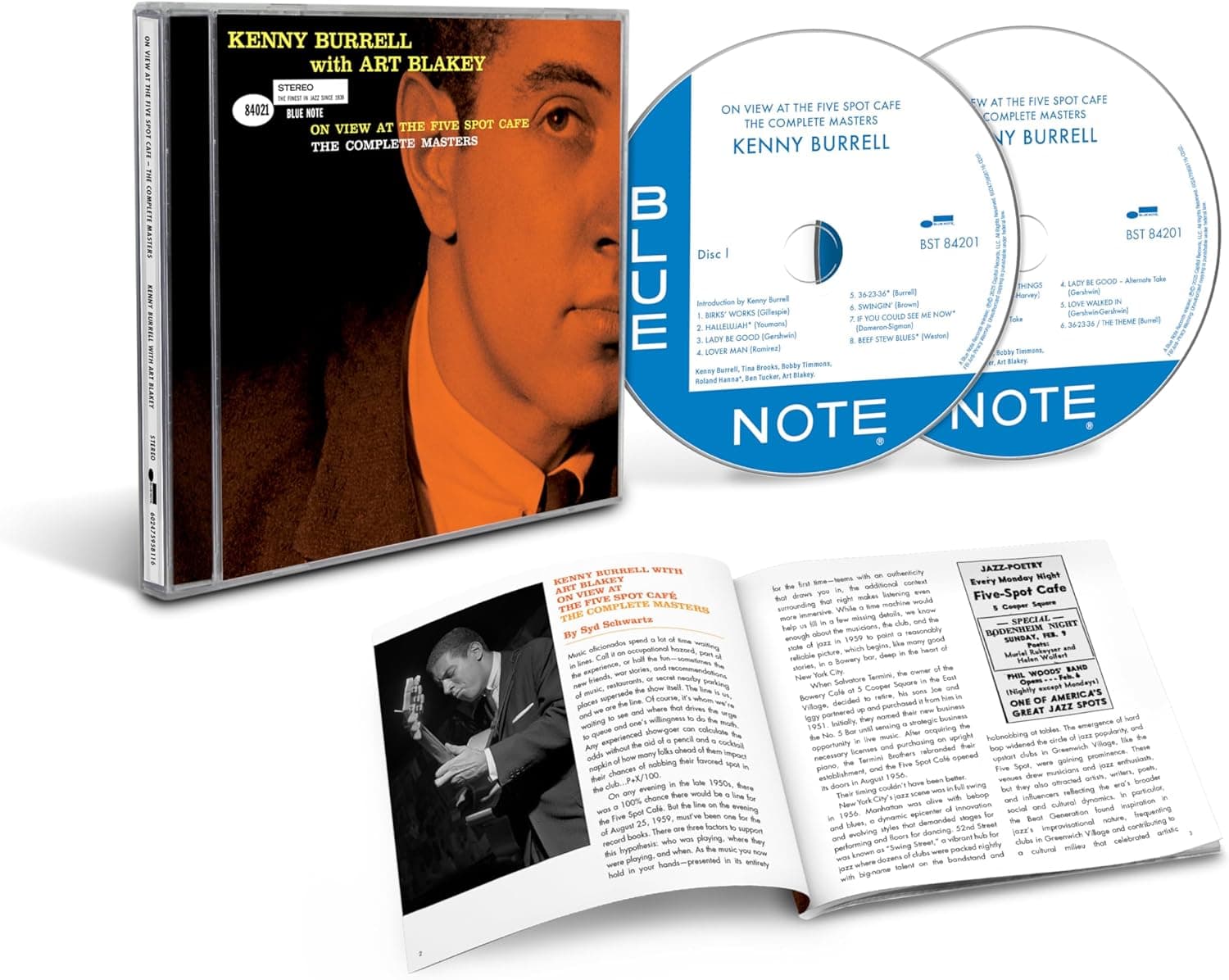 On View At The Five Spot Cafe - The Complete Masters | Kenny Burrell, Art Blakey