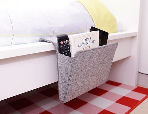 Buzunar pentru pat - Bedside Caddy Felt | Kikkerland