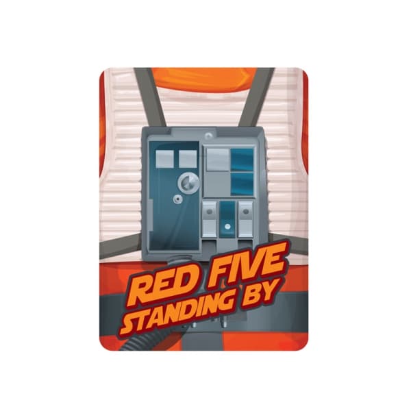 Magnet metalic - Star Wars (Red Five) | Half Moon Bay