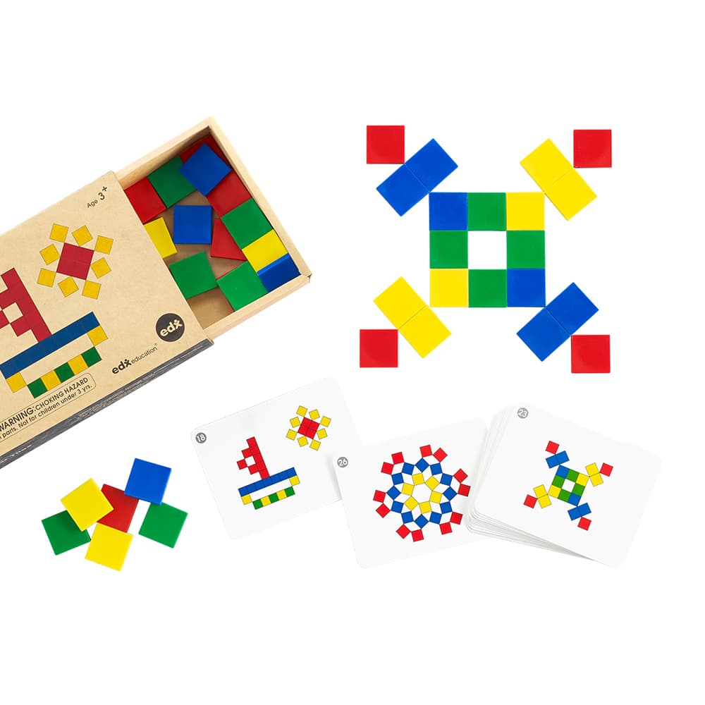 Set educativ - Busy Play - Color Tiles | Edx Education