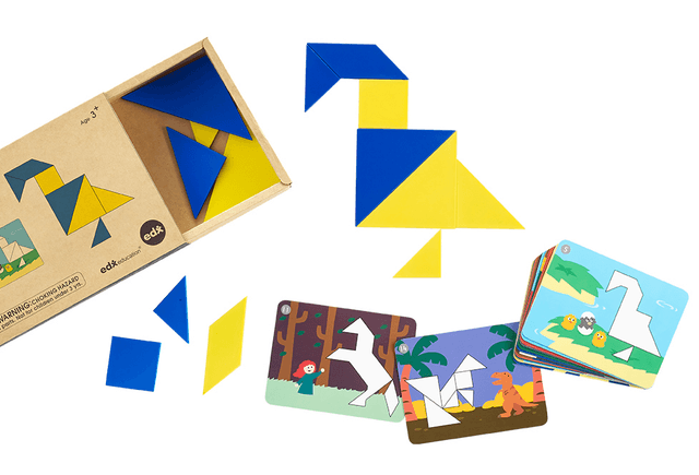 Joc educativ - Busy Play - Tangram | Edx Education