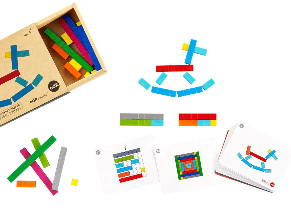 Set educativ - Busy Play Number Rods | Edx Education