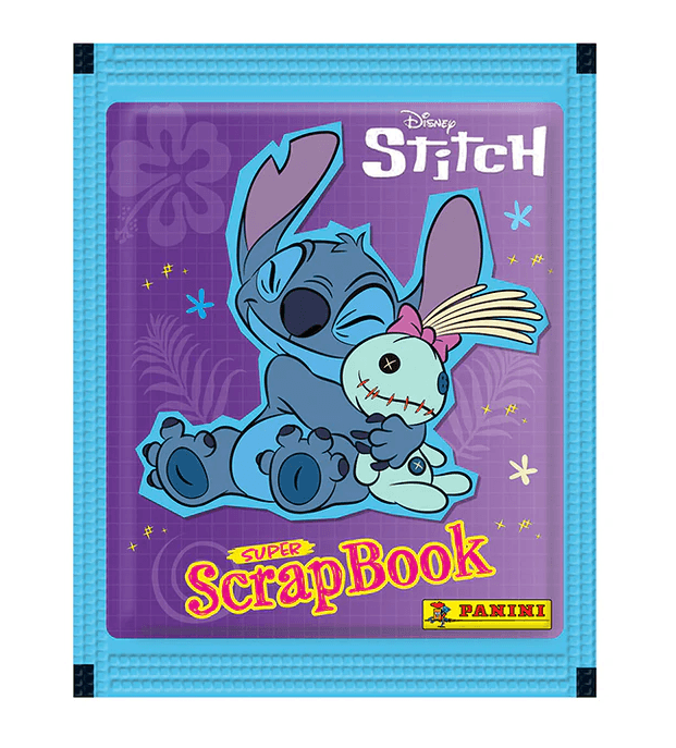 Set 5 pliculete cu abtibilduri - Disney Stitch - Un album super | Panini