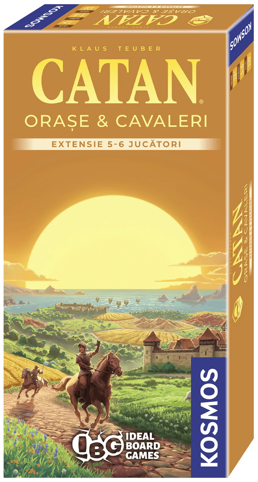 Extensie - Catan - Orase & Cavaleri (5-6 jucatori) (Editia 2025) | Kosmos