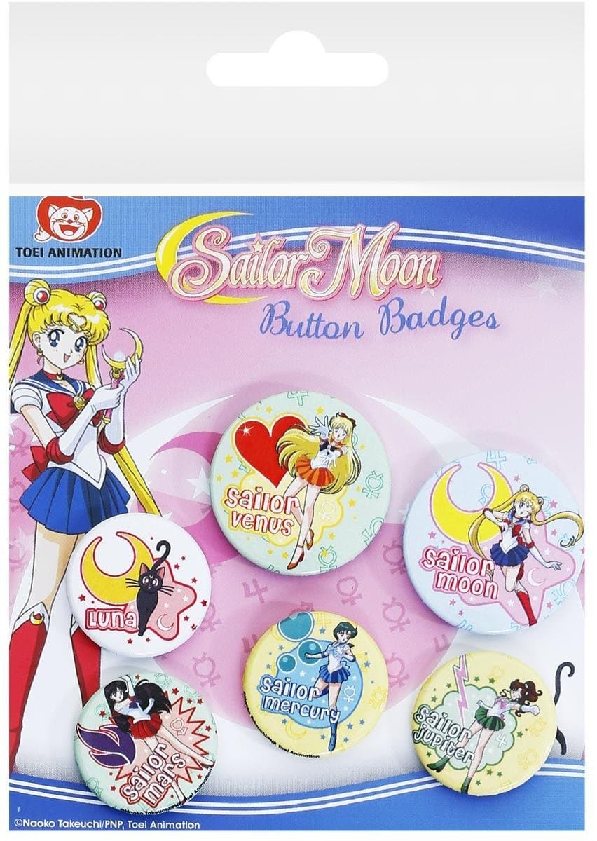 Insigne - Sailor Moon - mai multe modele | GB Eye