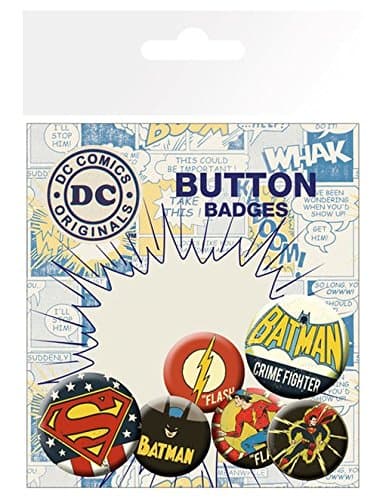 Insigne -  DC Comics Retro - mai multe modele | GB Eye