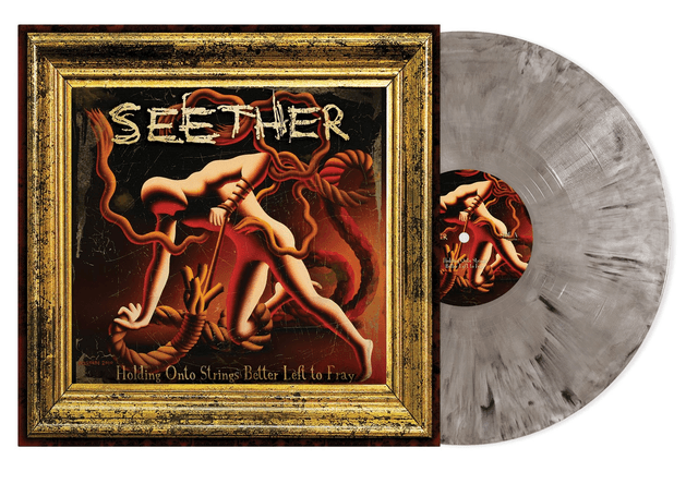 Holding Onto Strings Better Left To Fray (Grey Marble Vinyl) | Seether