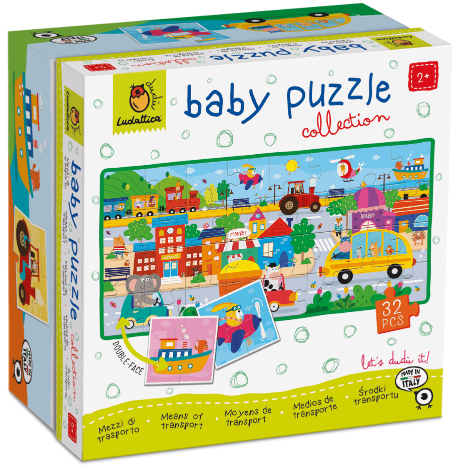 Puzzle educativ - Mijloace de Transport | Ludattica