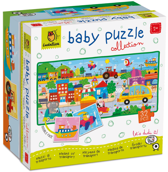 Puzzle educativ - Mijloace de Transport | Ludattica