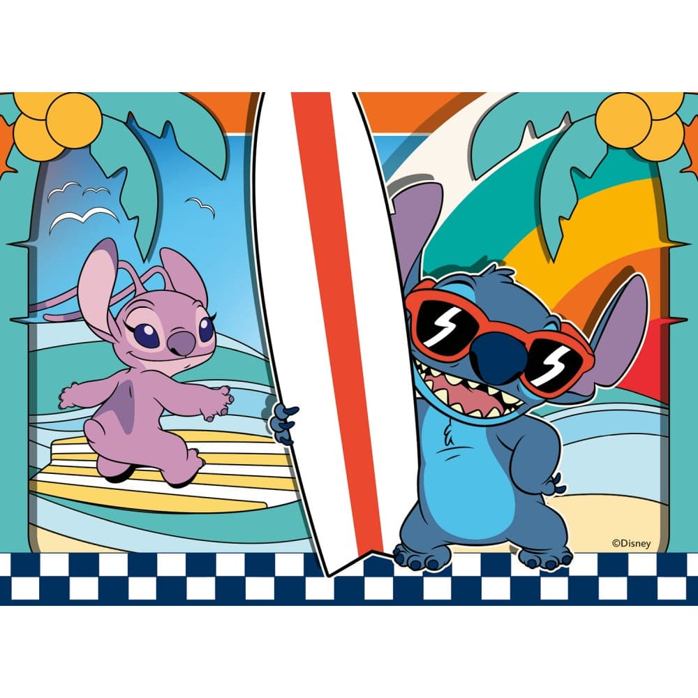 Puzzle - Disney Stitch 4 in 1, 72 piese | Ravensburger
