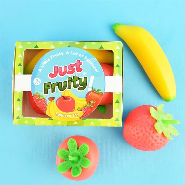 Jucarie antistres - Squeeze fruit set  | Robetoy