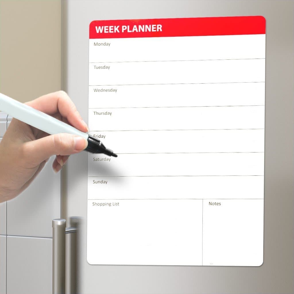 Magnet pentru frigider - Week planner | Balvi