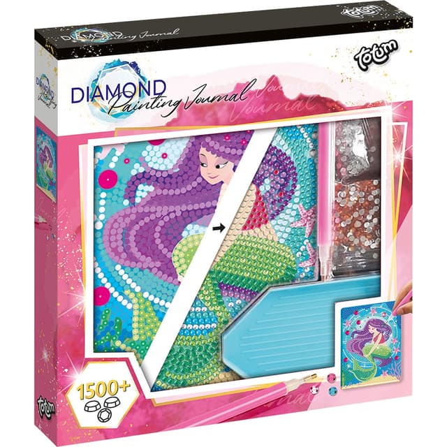 Set creativ - Decoreaza-ti propriul jurnal Mermaid | Totum