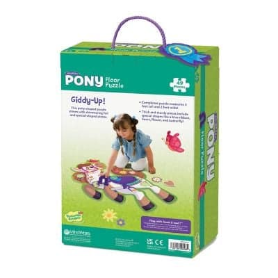 Puzzle de podea - Ponei, 49 piese | Peaceable Kingdom