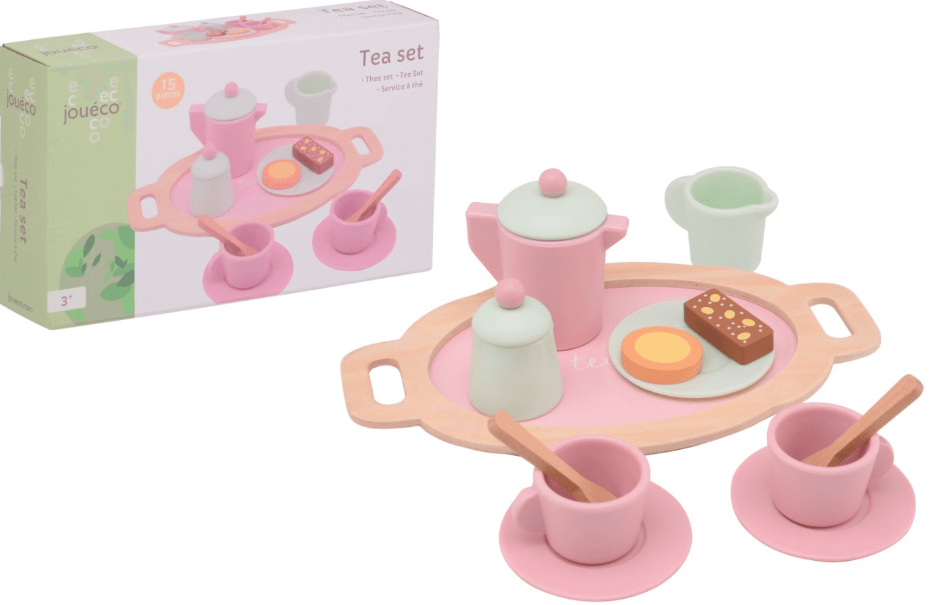 Set joaca - Set de ceai, roz | Joueco