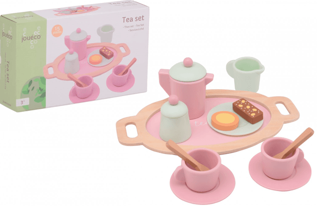 Set joaca - Set de ceai, roz | Joueco