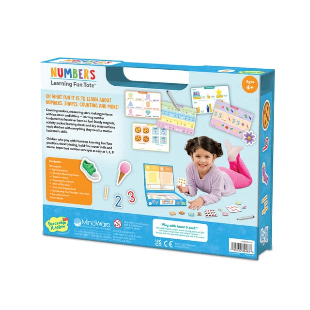 Joc educativ cu magneti - Invata numerele | Peaceable Kingdom