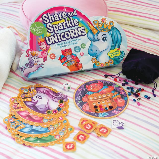 Joc de societate -  Unicorni sclipiciosi | Peaceable Kingdom