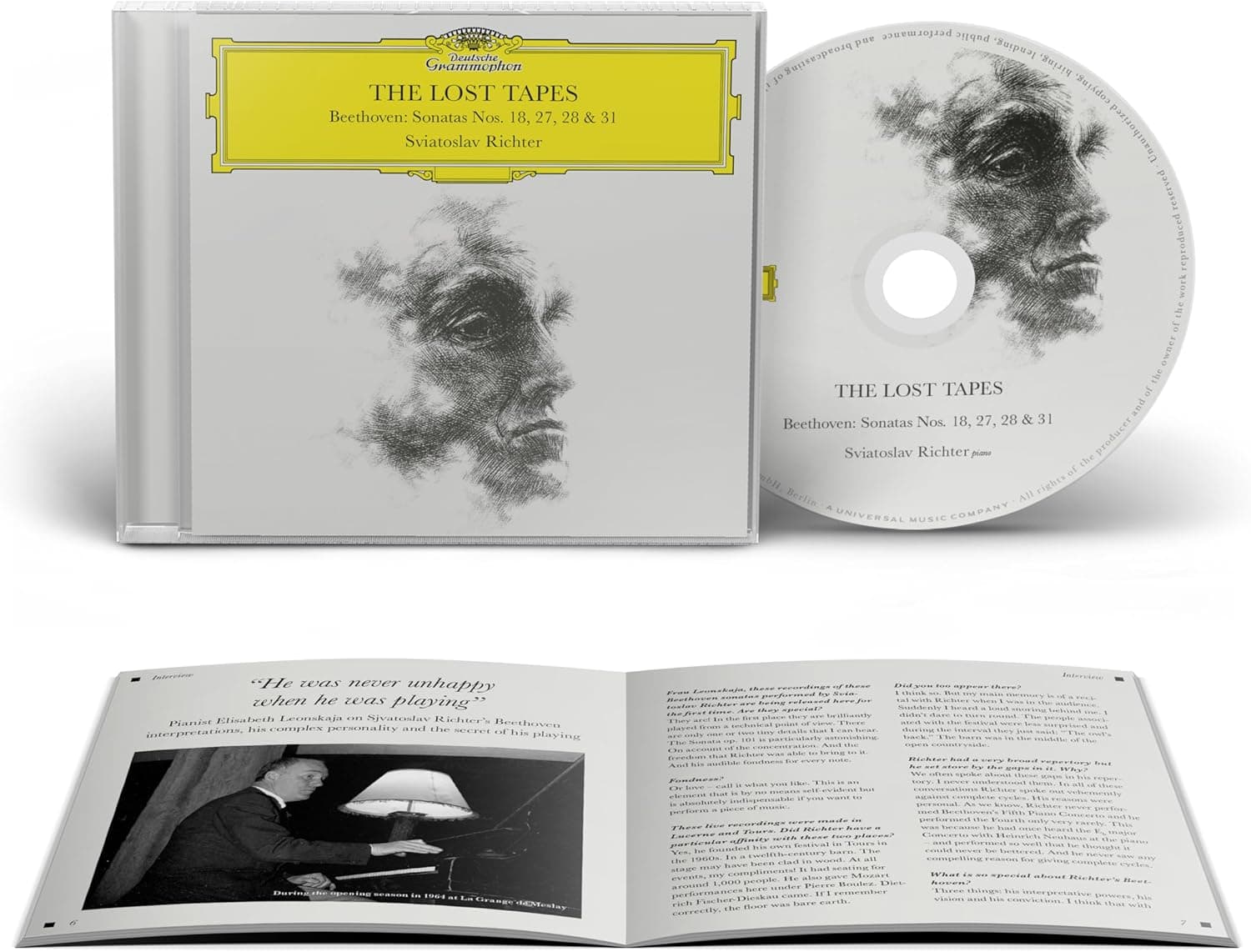 Beethoven: The Lost Tapes. Sonatas Nos. 18, 27, 28 & 31 | Sviatoslav Richter