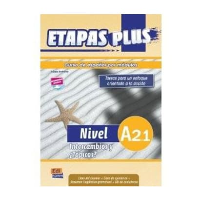 Etapas Plus A2.1. Intercambios y Tópicos- Libro del alumno + libro ejercicios + CD  | Equipo Entinema