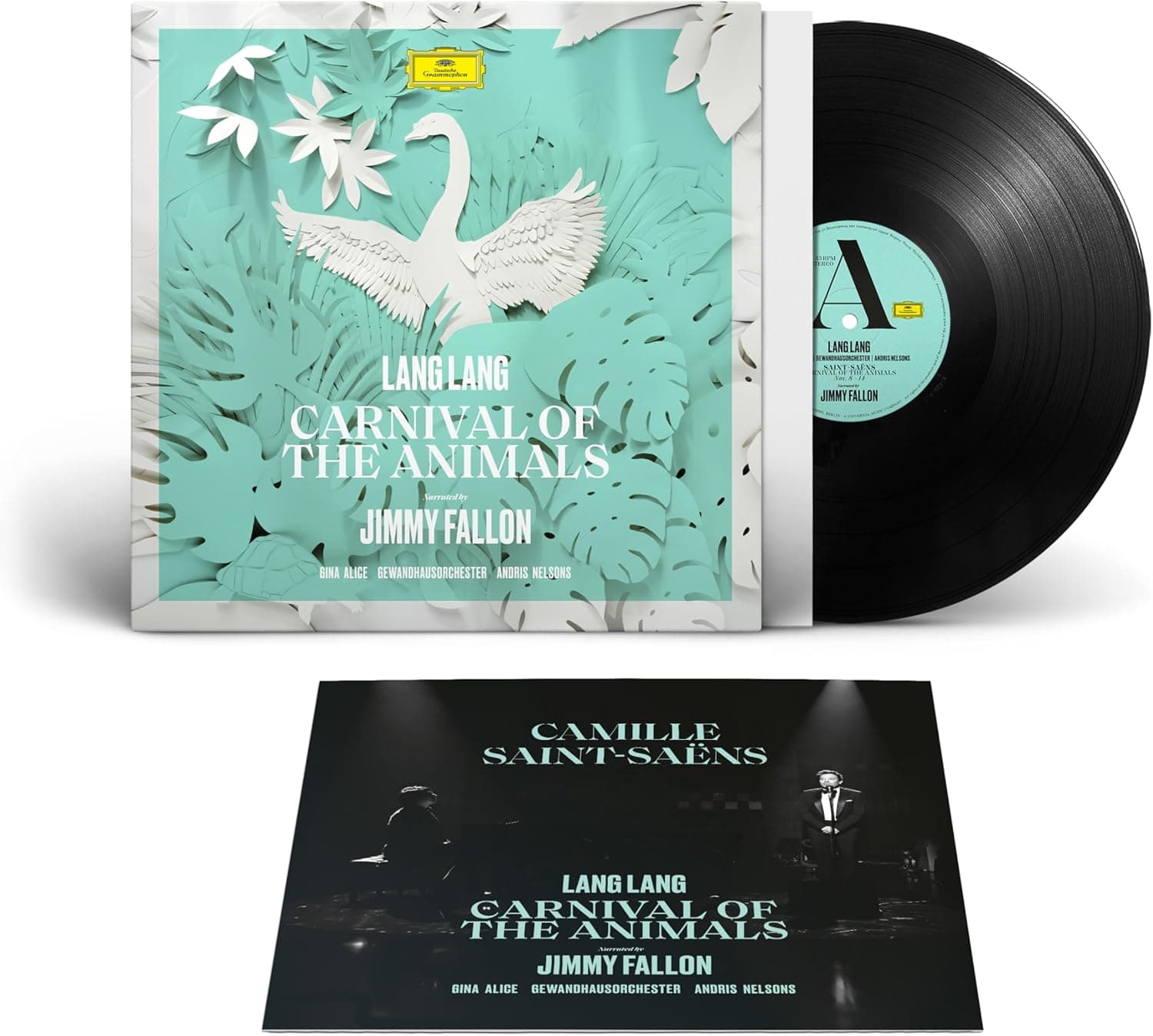 Camille Saint-Saens: Carnival Of The Animals (Narrated By Jimmy Fallon) - Vinyl | Lang Lang, Jimmy Fallon, Gina Alice, Gewandhausorchester Leipzig, Andris Nelsons