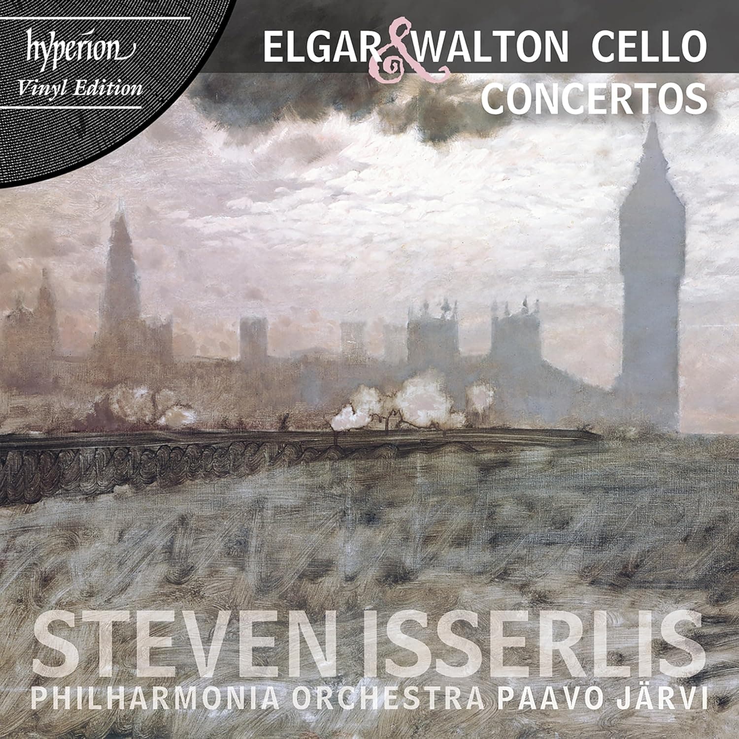 Elgar & Walton Cello Concertos - Vinyl | Paavo Jarvi, Philharmonia Orchestra, Steven Isserlis