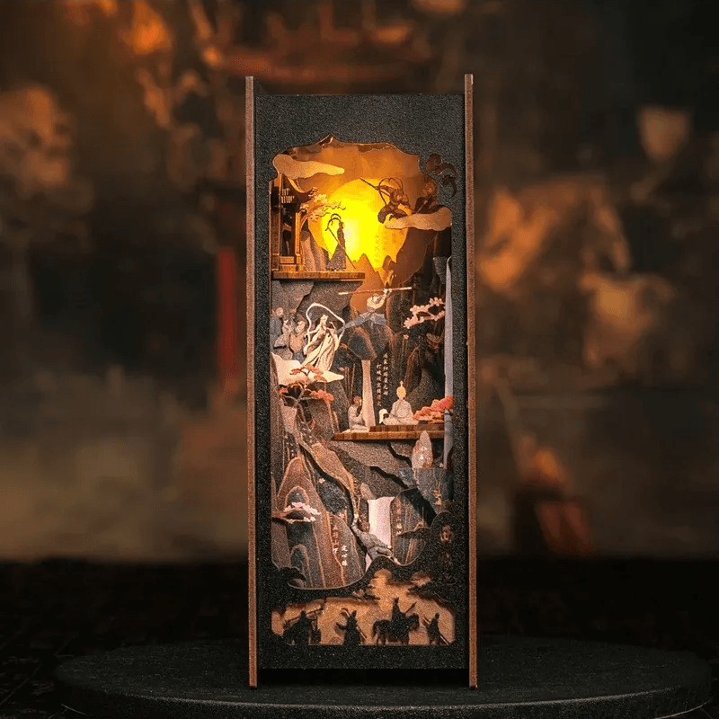 Puzzle 3D 89 piese - Cotor de carte - The Legend of Wukong | Cutebee