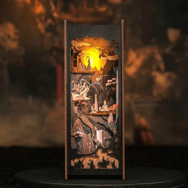 Puzzle 3D 89 piese - Cotor de carte - The Legend of Wukong | Cutebee
