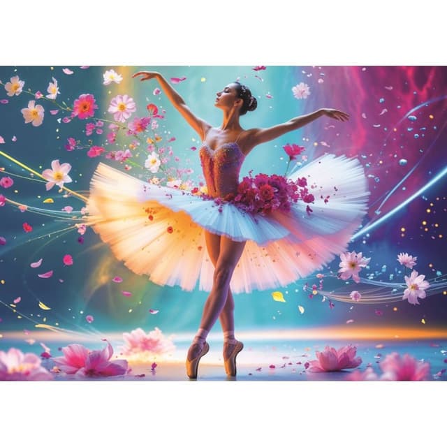 Puzzle clasic - Balerina Dansatoare | Trefl