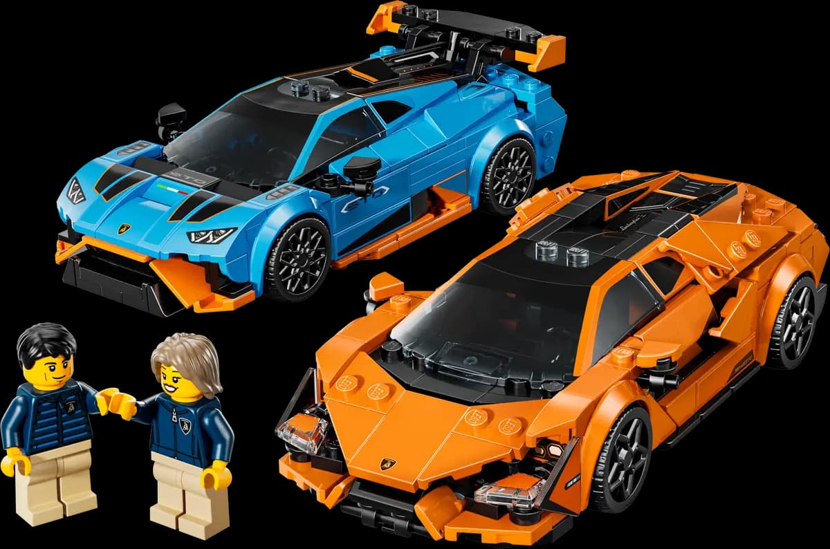 LEGO Speed Champions - Lamborghini Revuelto & Huracan STO (77238) | LEGO