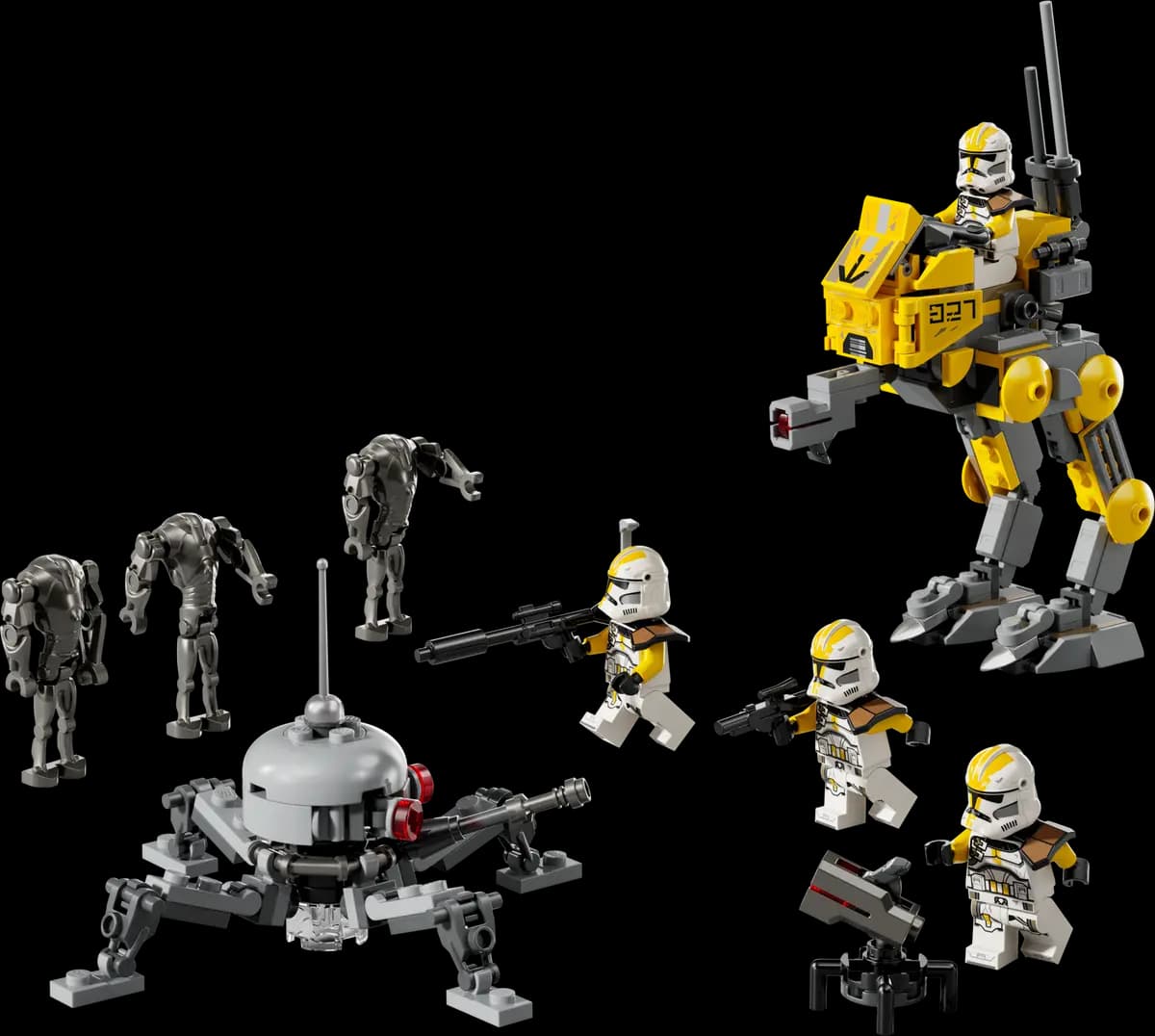 LEGO Star Wars - 327th Star Corps Clone Troopers Battle (75431) | LEGO