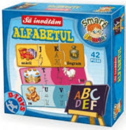 Joc educativ - Alfabetul | D-Toys