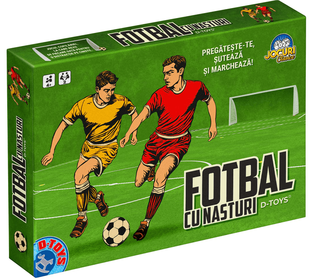 Joc - Fotbal cu nasturi | D-Toys