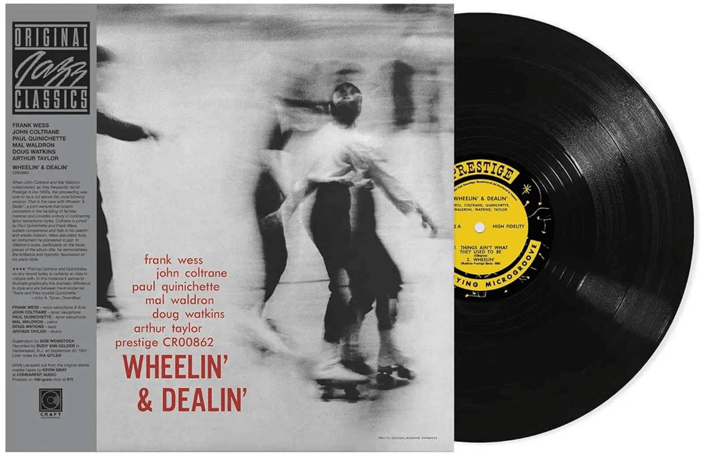 Wheelin' and Dealin' - Vinyl | Frank Wess, John Coltrane, Paul Quinichette