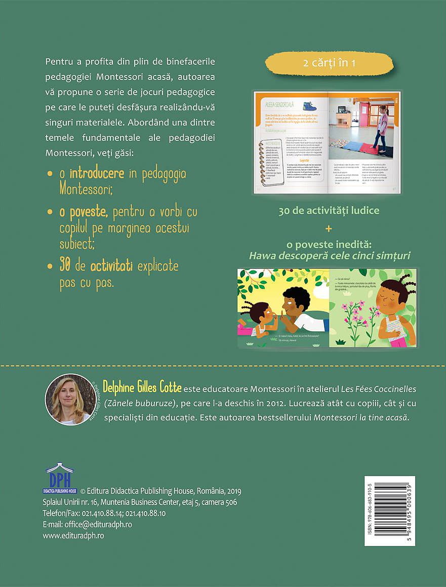 Montessori Acasa - Descopera cele cinci simturi | Delphine Gilles Cotte