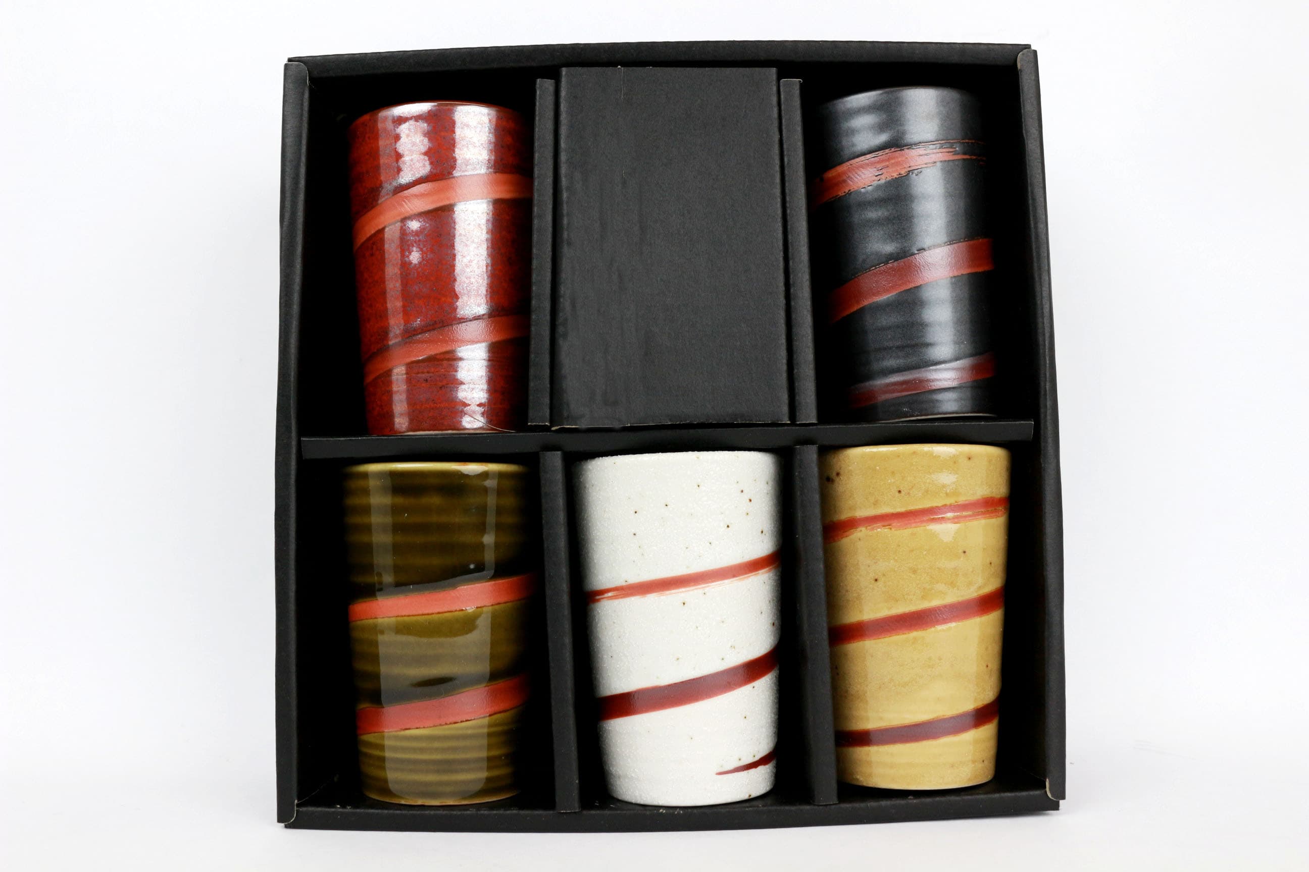 Set 5 pahare Tajimi Assorted | Tajimi