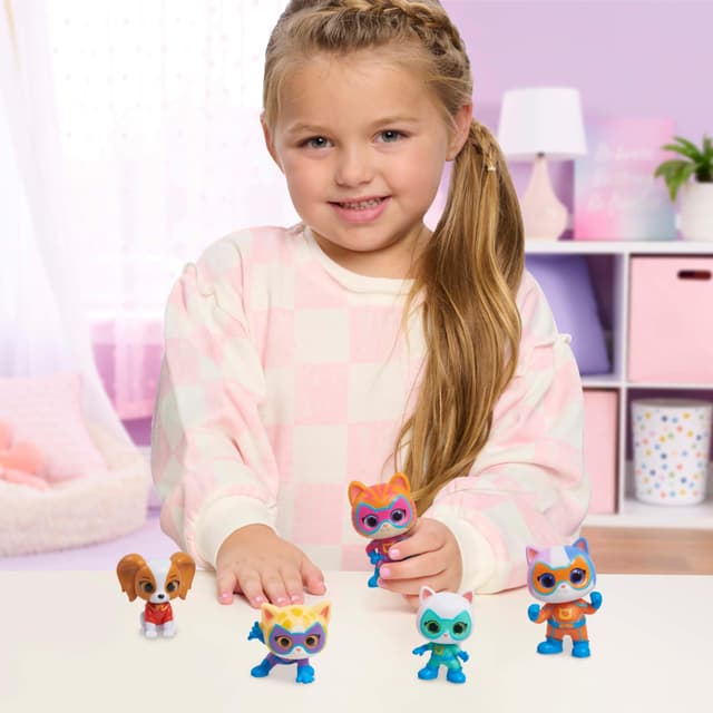Set joaca cu 5 figurine - Hero Squad | Superkitties