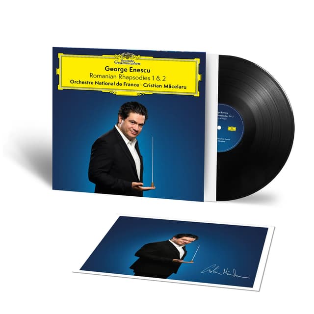 George Enescu: Romanian Rhapsodies 1 & 2 - Vinyl | Cristian Macelaru, Orchestre National De France