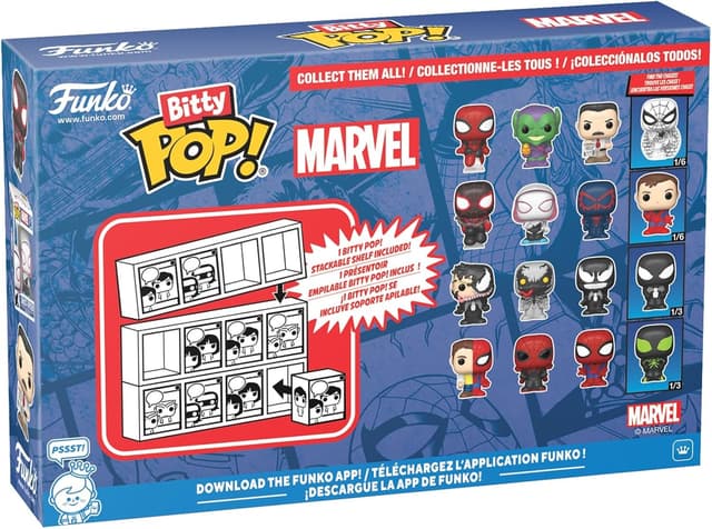 Set 4 figurine - Marvel - Peter Parker/Spider-Man - Superior Spider-Man - Spider-Man - Peter Parker | Funko