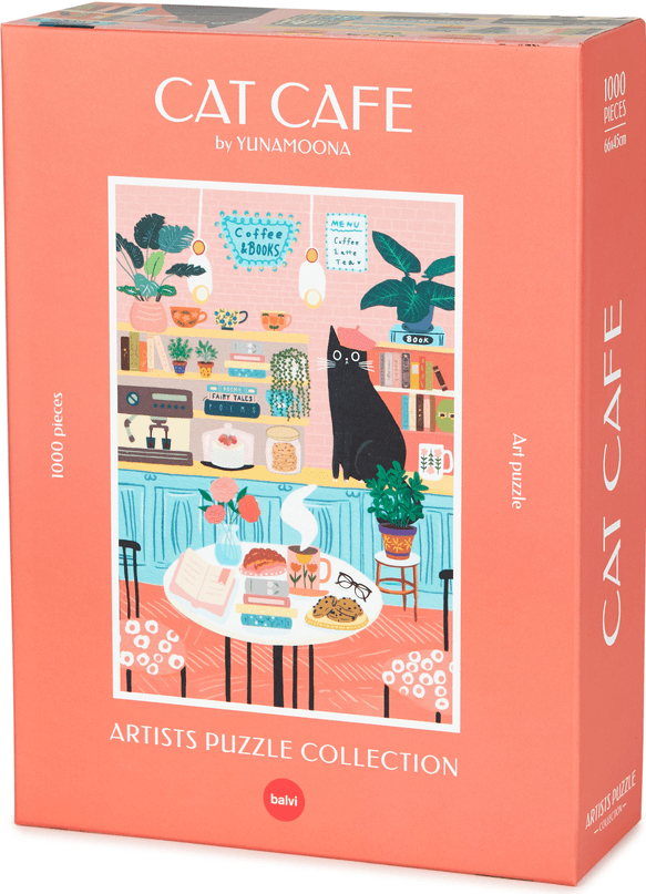 Puzzle - Cat Cafe | Balvi