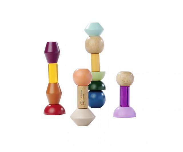 Montessori - Blocuri de constructie geometrice | Eichhorn