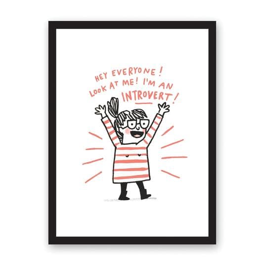 Poster-Hey Everyone! (A3) | Ohh Deer