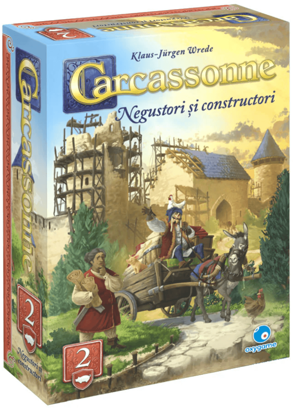 Extensie - Carcassonne: Negustori si constructori (Editia 2025) | Hans Im Gluck
