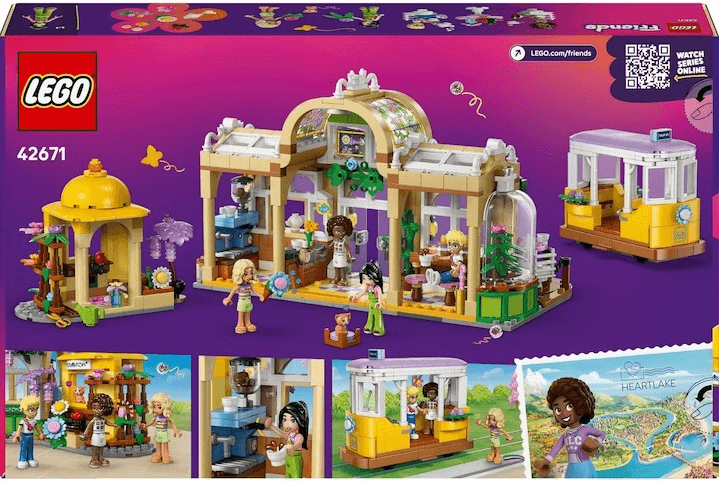 LEGO Friends - Plant Cafe & Flower Shop (42671) | LEGO