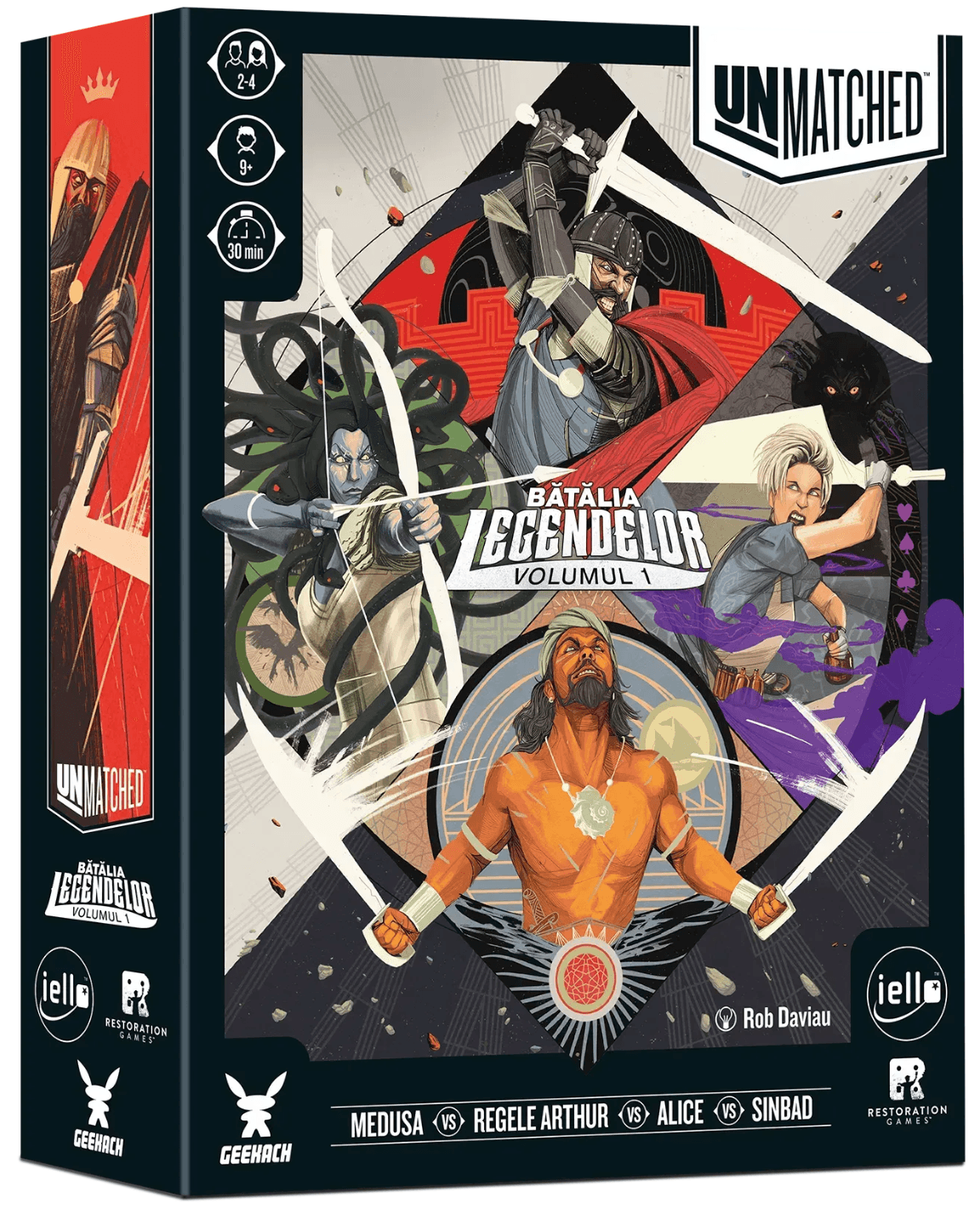 Joc de societate - Unmatched: Batalia Legendelor (Volumul 1) | Geekach