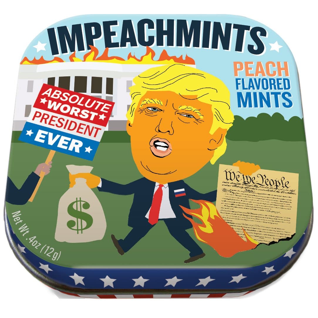 Dropsuri mentolate - Trump Impeachmints | The Unemployed Philosophers Guild