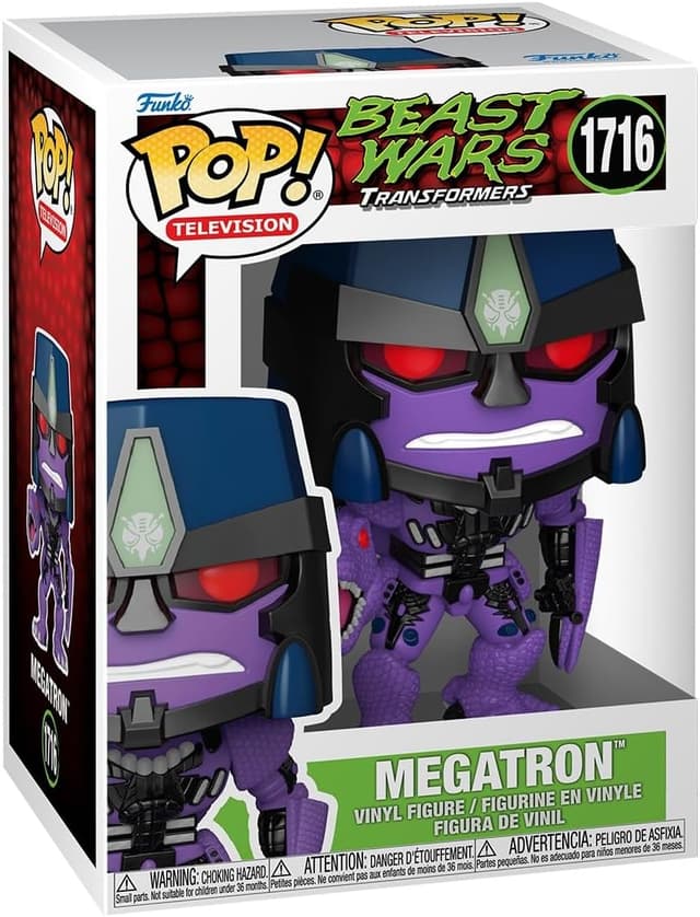 Figurina Megatron - Beast Wars Transformers - Pop! Television - Funko | Funko