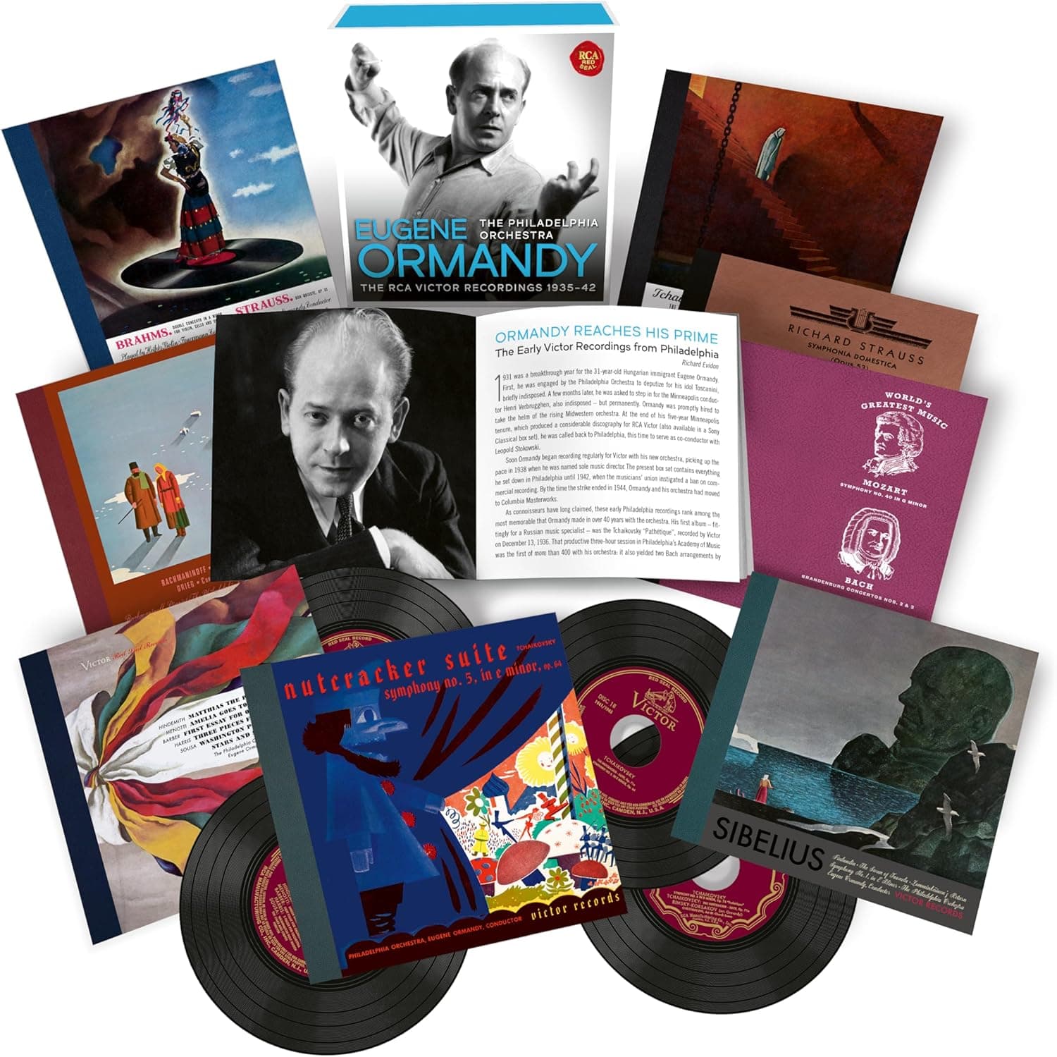 Eugene Ormandy: The RCA Victor Recordings 1935-1942 (21CDs Box Set) | The Philadelphia Orchestra, Eugene Ormandy